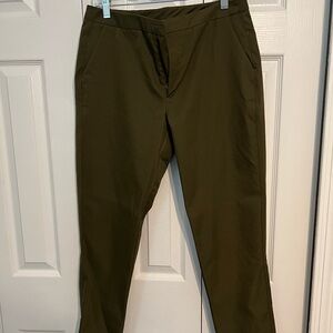 Olive lululemon dress pants